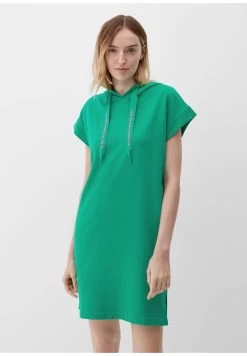 S.Oliver MIT KAPUZE - Freizeitkleid - Smaragd