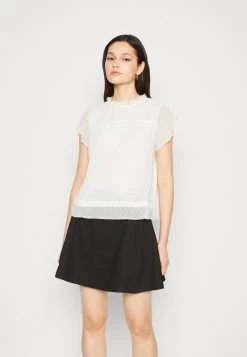 ONLY ONLFLORA - T-Shirt Print - Cloud Dancer