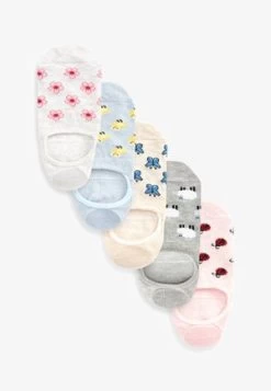 Next 5 PACK STANDARD - Füßlinge - White Animal -Frauen Geschäft afe318b718e8411794c175266019a62d