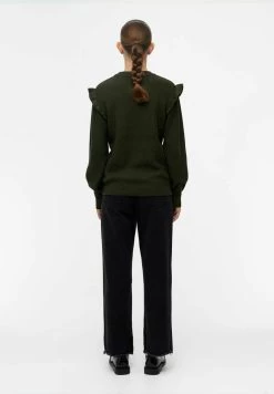 Object OBJMALENA RUFFEL - Strickpullover - Duffel Bag 10 Object OBJMALENA RUFFEL - Strickpullover - Duffel Bag -Frauen Geschäft b083956952ca420494da599aa1ec5dcc