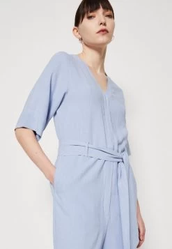 Selected Femme SLFVIVA LONG - Jumpsuit - Blue Heron -Frauen Geschäft b09c2ccc54a14e4eb3d390f2e3089e76