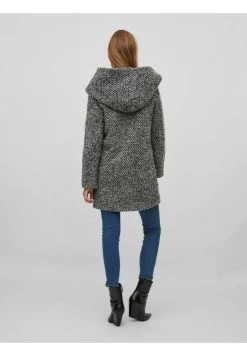 Vila Kurzmantel - Light Grey Melange -Frauen Geschäft b12571ca0b8f4f5eafb12719e2f05da3