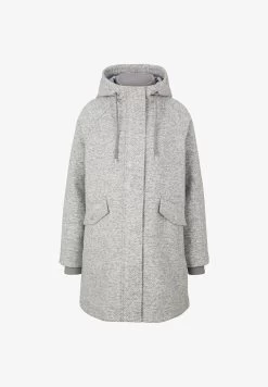 Tom Tailor Klassischer Mantel - Grey Structure -Frauen Geschäft b1a73e3ea63e46c1acd813f6bfbbe04b