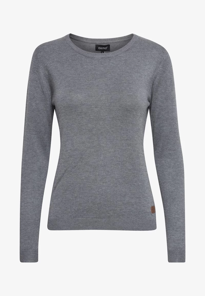 OXMO OXEDDA - Strickpullover - Grey Mel 8 OXMO OXEDDA - Strickpullover - Grey Mel – Bild 6