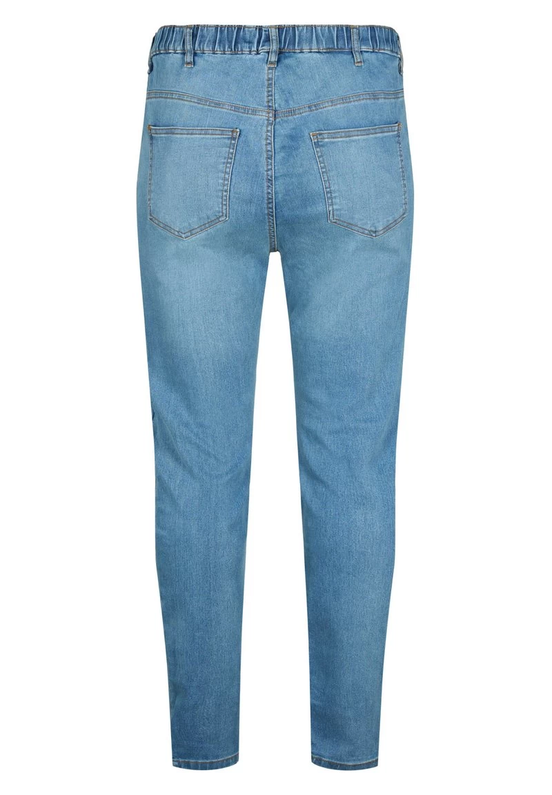 Zizzi MIT RISSEN - Jeggings - Blue Denim 7 Zizzi MIT RISSEN - Jeggings - Blue Denim – Bild 5