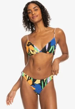 Roxy SET - Bikini - Anthracite Flower Jammin