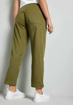 Stoffhose - Oliv 10 Stoffhose - Oliv -Frauen Geschäft b60c05d96c8949119361c603308f91ce