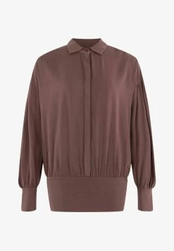 EASTON MIT U ELASTISCHEM BUND IN VERSCH FAR - Bluse - Braun 10 EASTON MIT U ELASTISCHEM BUND IN VERSCH FAR - Bluse - Braun -Frauen Geschäft b6e8330e814443509959a3209c76140a