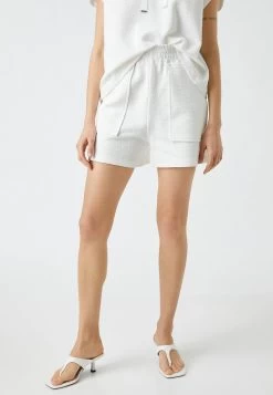 Koton Shorts - Off White 11 Koton Shorts - Off White -Frauen Geschäft b6efd76fddd349ce99c8c023f5b96824