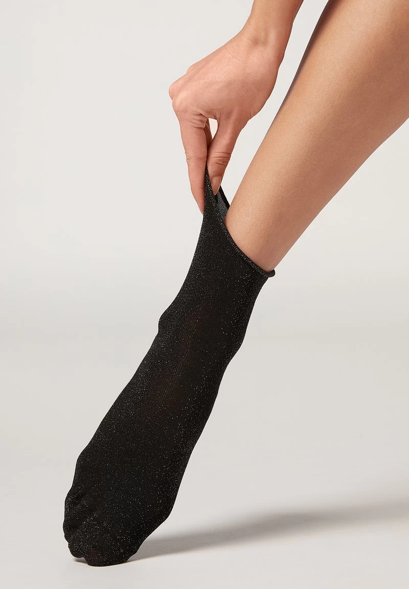 Calzedonia Socken - Metallic Black 3 Calzedonia Socken - Metallic Black