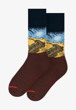 VINCENT VAN GOGH - WHEATFIELD WITH CROWS - Socken - Multicoloured -Frauen Geschäft b82128e8f4224a889b463d1d829e930a 1