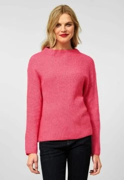 STREET ONE IN MOULINÉ LOOK - Strickpullover - Pink -Frauen Geschäft b8d06faa228d4537ba1403e1efe0e02f 1
