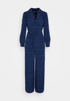 Marks & Spencer TIE NECK - Jumpsuit - Navy Mix -Frauen Geschäft b95d9208728444e18e1d640c3f1e8da5