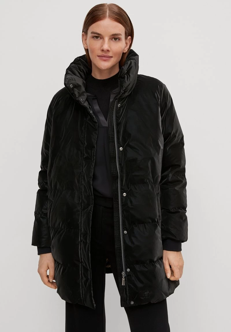 Comma MATTER OPTIK - Daunenmantel - Black 3 Comma MATTER OPTIK - Daunenmantel - Black