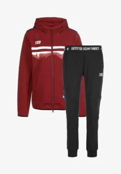 OUTFITTER OCEAN FABRICS SET - Trainingsanzug - Red/black -Frauen Geschäft bc5bec718eae45ff804c7d5267d603bd 1
