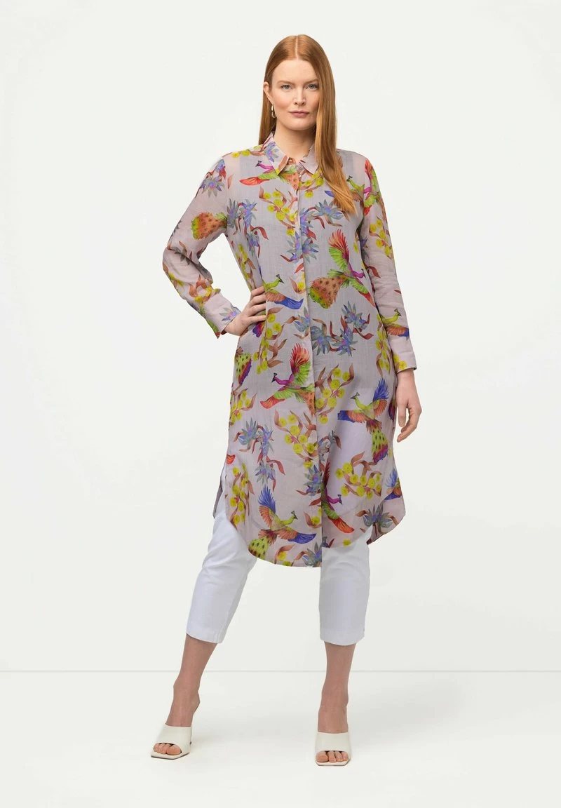 Ulla Popken Blusenkleid - Ink Blue 3 Ulla Popken Blusenkleid - Ink Blue