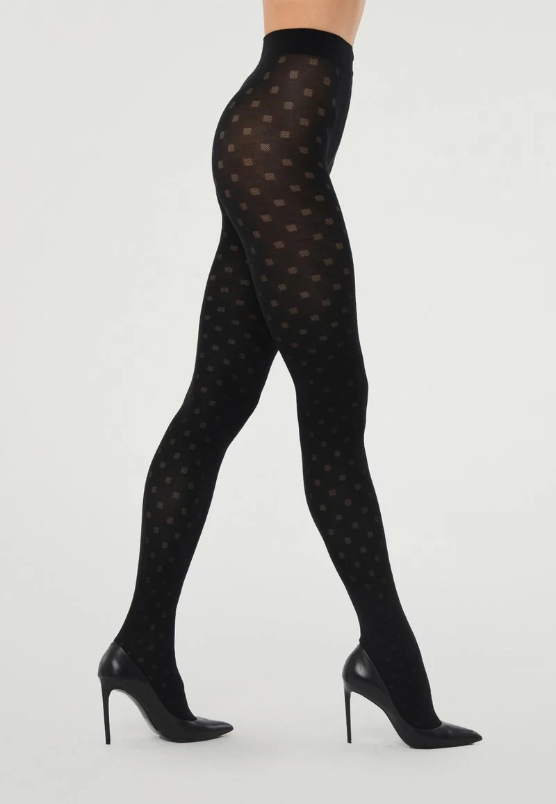 Wolford SQUARE - Strumpfhose - Black 6 Wolford SQUARE - Strumpfhose - Black – Bild 4