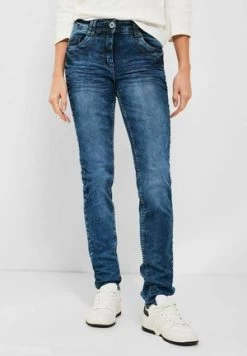 Cecil Jeans Straight Leg - Mid Blue Wash 12 Cecil Jeans Straight Leg - Mid Blue Wash -Frauen Geschäft be233a0d42ba40eba2c209de474b5e9b