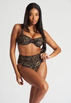 South Beach SETS DARK LEOPARD - Bikini - Leopard -Frauen Geschäft c05578b250f74c67bcadd2f805012caa