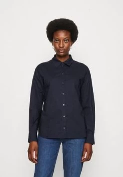 Marc O'Polo BOYFRIEND OVERSIZE AUS PAPER-TOUCH - Hemdbluse - Deep Blue Sea -Frauen Geschäft c0aee80e8bc44286bf8c81a5e75b80d2