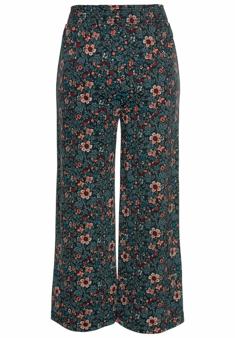 S.Oliver Nachtwäsche Hose - Petrol Geblümt 7 S.Oliver Nachtwäsche Hose - Petrol Geblümt – Bild 5