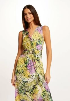 MORGAN STRAIGHT WITH VEGETAL PRINT - Maxikleid - Multi Coloured 11 MORGAN STRAIGHT WITH VEGETAL PRINT - Maxikleid - Multi Coloured -Frauen Geschäft c367a39338654625b84c28b5b3c3a814