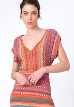 Strickkleid - Red -Frauen Geschäft c37a7275d05d491ea53a7f2ad6107df7