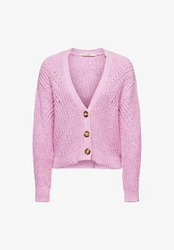 ESPRIT TAPE STITCH - Strickjacke - Lilac -Frauen Geschäft c3b94ca9c13c4031928eb4f9fbcb82b3