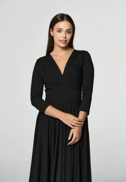 AMARINE - Strickkleid - Black -Frauen Geschäft c3dda9e4e9ca4adcab4e130ea1814ac0