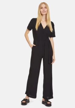 CARTOON MIT BINDEGÜRTEL - Jumpsuit - Schwarz