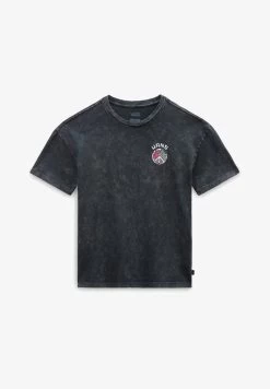 Vans WILD PEACE OS S/S MLX - T-Shirt Print - Black