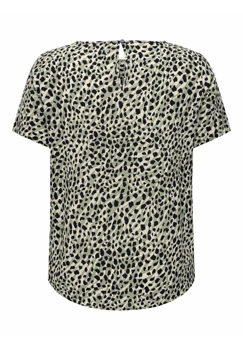 ONLY CARMAKOMA KURZARM DESIGN CURVY GROSSE GRÖSSEN ÜB - Bluse - Grün 4 ONLY CARMAKOMA KURZARM DESIGN CURVY GROSSE GRÖSSEN ÜB - Bluse - Grün – Bild 2