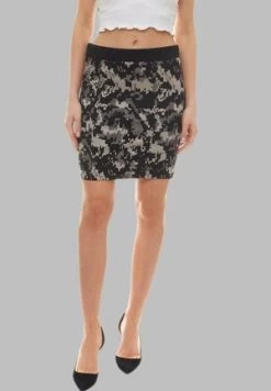 Minirock - Beige -Frauen Geschäft c83965fb77a6402d8983a4aff47e07e9