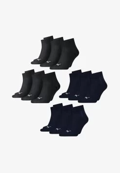 Puma QUARTER 12ER PACK - Socken - Paar Denim Blue -Frauen Geschäft c9c4600c69464b5cb1439907021af36b