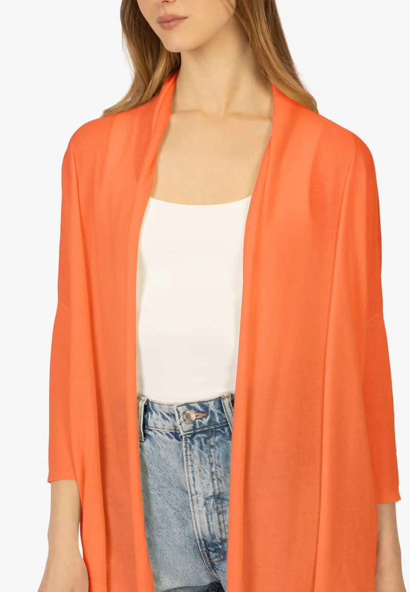 APART Strickjacke - Orange 6 APART Strickjacke - Orange – Bild 4