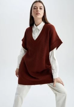 DeFacto RELAX FIT - Strickpullover - Brown -Frauen Geschäft c9fe48c094d34231a95df57d93b25d91