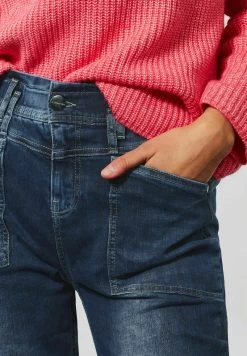 STREET ONE Jeans Slim Fit - Blau 10 STREET ONE Jeans Slim Fit - Blau -Frauen Geschäft ca885ce2eb76483d9ba3978e0d53e010