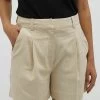MbyM CRISTIANA-M - Shorts - Natural Linen -Frauen Geschäft cc4d4581b1ef4411b92e486aacb7bb87