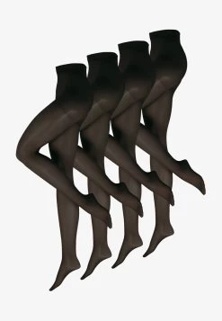 4-PACK FIT IN FORM STRUMPFHOSE 40 DEN - Leggings - Strümpfe - Schwarz