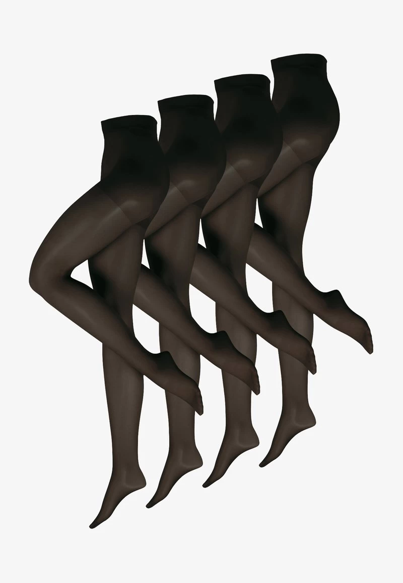 4-PACK FIT IN FORM STRUMPFHOSE 40 DEN - Leggings - Strümpfe - Schwarz 3 4-PACK FIT IN FORM STRUMPFHOSE 40 DEN - Leggings - Strümpfe - Schwarz