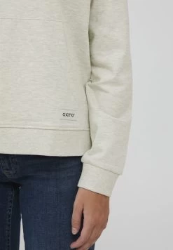 OXMO OXGRETA - Kapuzenpullover - Oyster Grey Melange -Frauen Geschäft ce72b1c1a6df46ccb515f43a0731f281