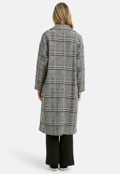 CHECKERD - Klassischer Mantel - Black Print 10 CHECKERD - Klassischer Mantel - Black Print -Frauen Geschäft cea15fffd7d24d77a6369be93124fbcc