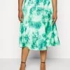 OBJSUMAI CELESTE SKIRT - A-Linien-Rock - Fern Green