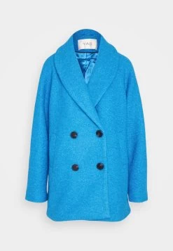 YASCRINA COAT - Kurzmantel - Dresden Blue 12 YASCRINA COAT - Kurzmantel - Dresden Blue -Frauen Geschäft d09202738a6740b186c72e4e85fcca48