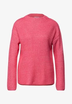 STREET ONE IN MOULINÉ LOOK - Strickpullover - Pink -Frauen Geschäft d16f76806e5146fa9a2a7bca83f5de03