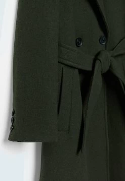 Stradivarius BASIC MIT GÜRTEL - Klassischer Mantel - Khaki 13 Stradivarius BASIC MIT GÜRTEL - Klassischer Mantel - Khaki -Frauen Geschäft d1b8a0d239bd4de29f73d170cba32540