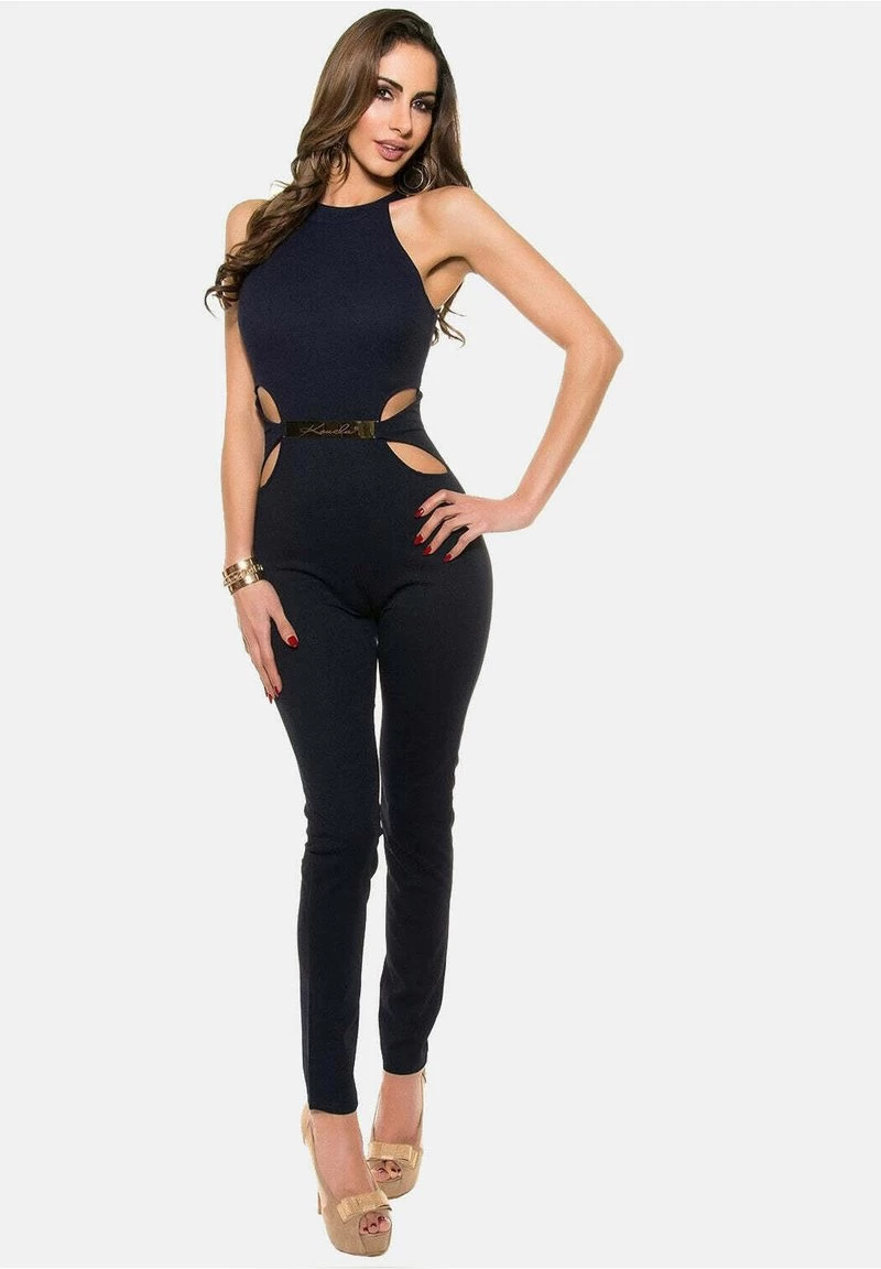 OVERALL MIT DEZENTEN CUT-OUTS - Jumpsuit - Beige 8 OVERALL MIT DEZENTEN CUT-OUTS - Jumpsuit - Beige – Bild 6