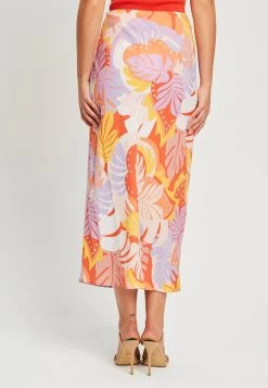 Tussah HOLLY MIDI - Bleistiftrock - Jungle Print Lilac -Frauen Geschäft d2286d837d0d45fc976548f193422b51