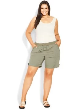 Avenue CASUAL - Shorts - Khaki -Frauen Geschäft d2d728eb92434be798c6df86c17d1caa 1