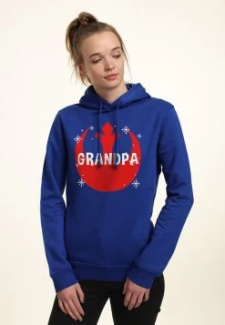 Henry Tiger STAR WARS: CLASSIC OVERLAY GRANDPA - Kapuzenpullover - Royal Blue -Frauen Geschäft d413e31211dd4c12a58b4267aed77451 1